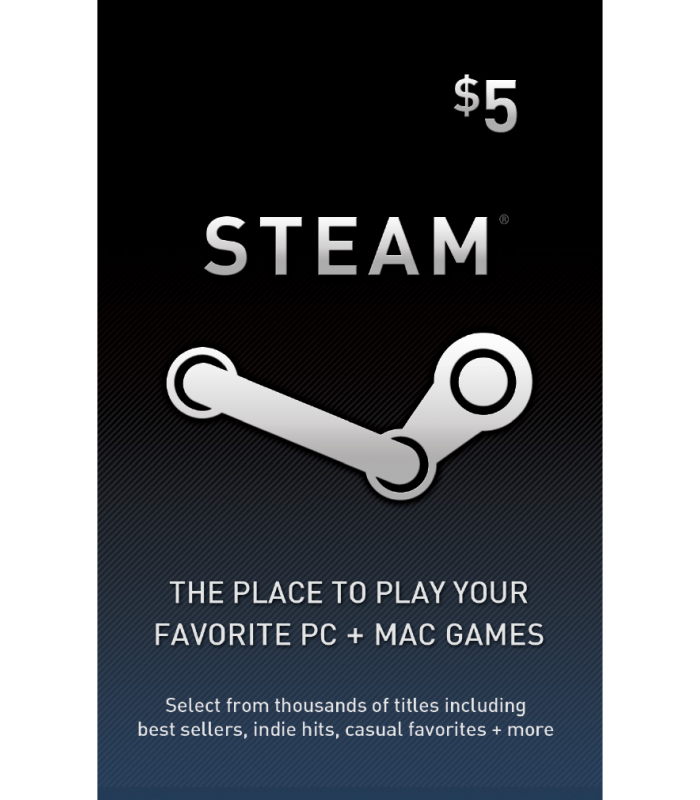 steam wallet 5$ - 1
