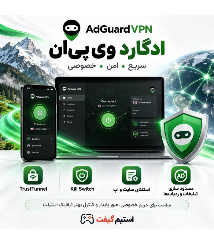 اکانت AdGuard VPN